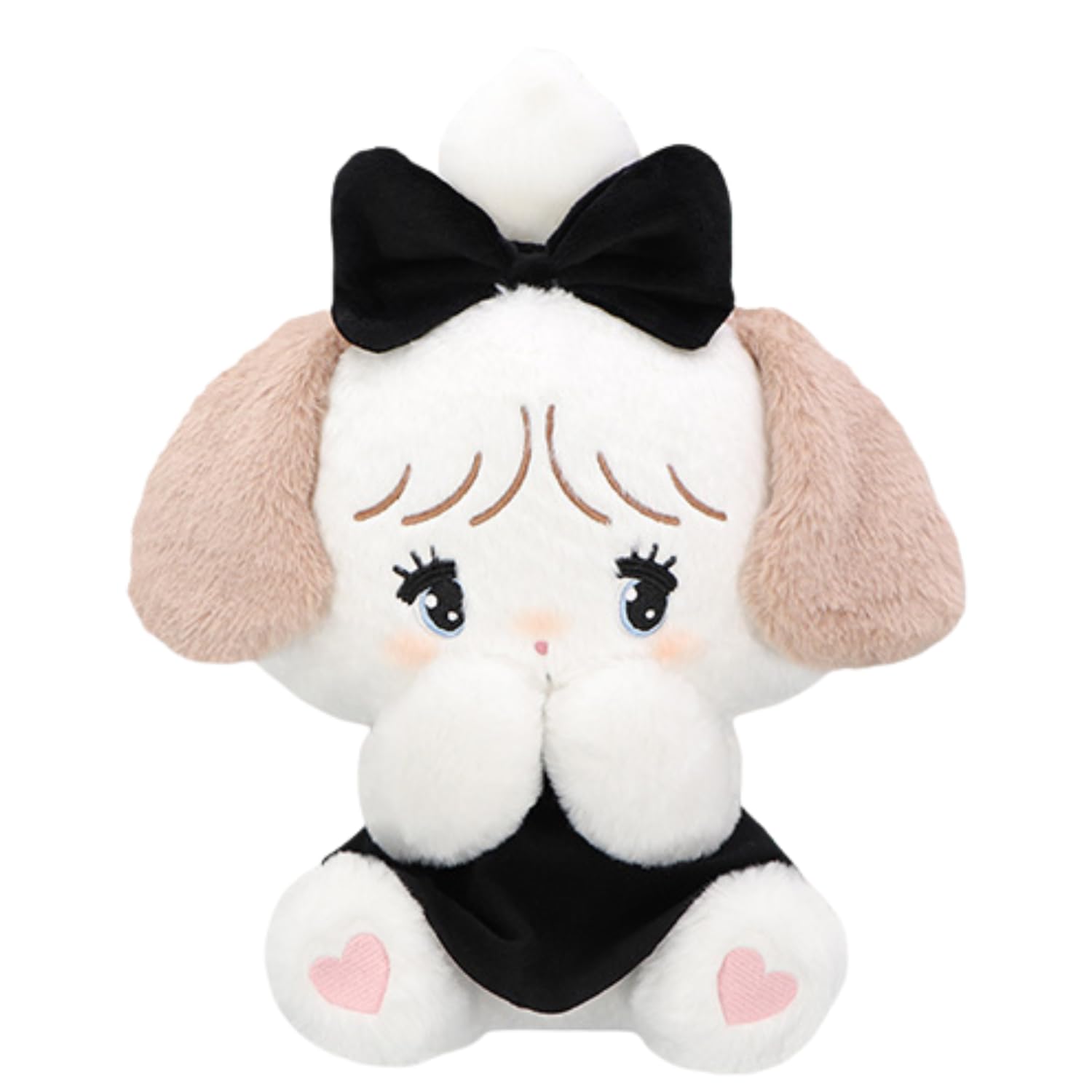 Amazon.co.jp: mikko BLACK RIBBON BIG ぬいぐるみ みっこ ブラック