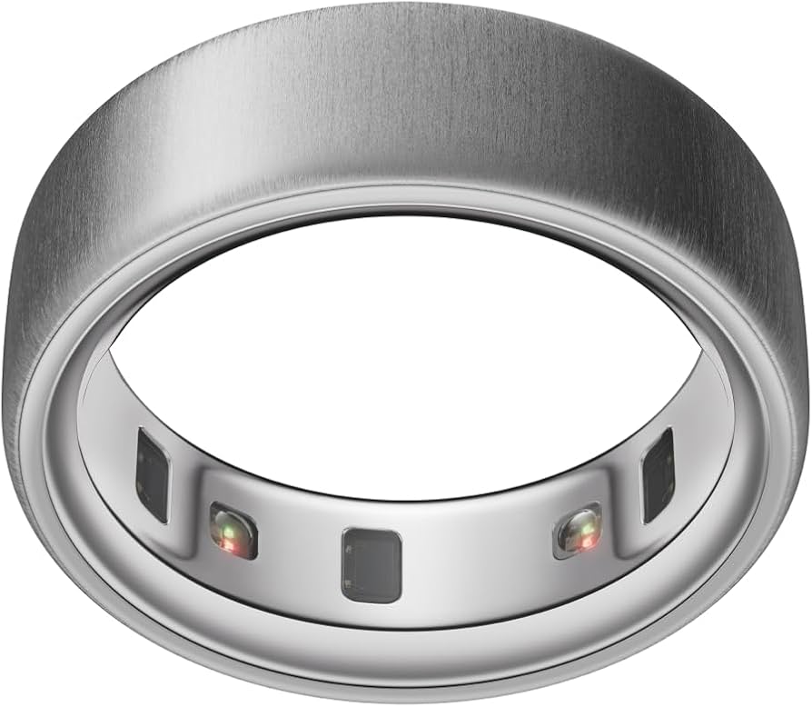 Amazon.com: Oura Ring 4 - Brushed Silver - Size 13 - Size Before