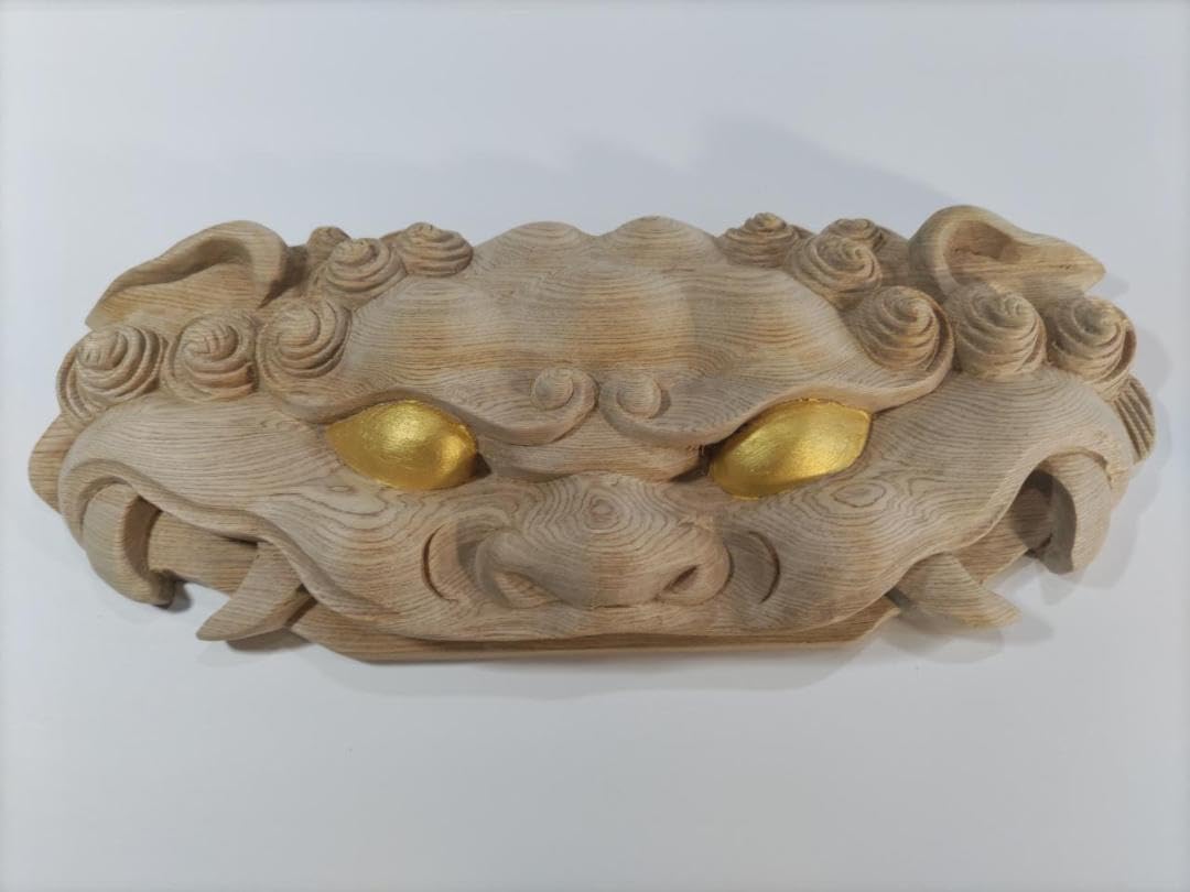 龍頭】社寺仏閣、山車、屋台、神殿、だんぢり彫刻 幅30cm