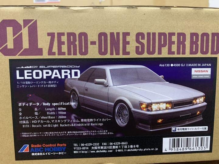 Amazon.co.jp: ABCホビー ニッサン レパード 110 ラジコンボディ rc