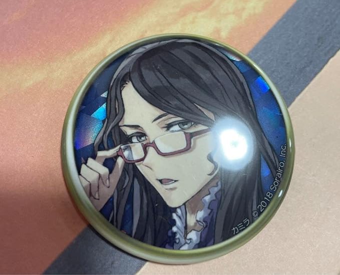 Amazon | 人狼ジャッジメント 缶バッジ カミラ 青カミラ SP1 | バッジ