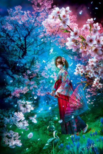 Amazon.co.jp: 1000ピース ジグソーパズル いろはめぐり (50x75cm