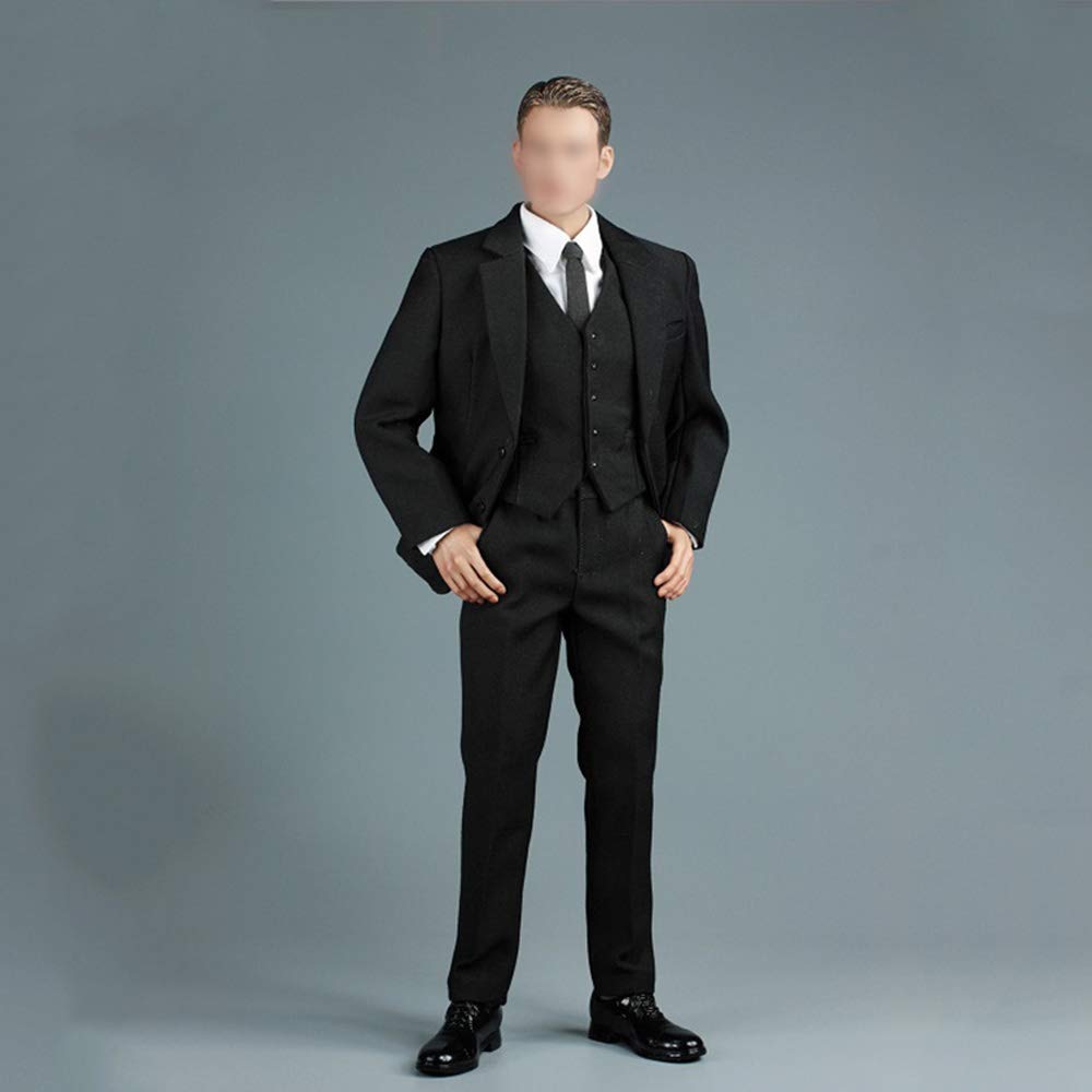 Amazon.co.jp: 1/6 フィギュア ビジネススーツ 男性 衣装 人形