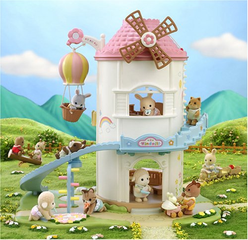 Amazon.co.jp: シルバニアファミリー 風車のお家であそぼ コ-42 : おもちゃ