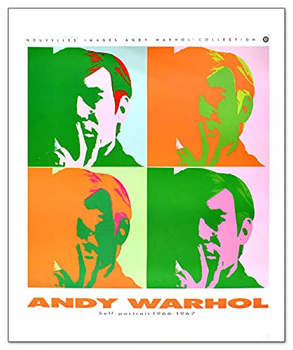 Amazon.co.jp: ポスター アンディ ウォーホル セルフポートレート