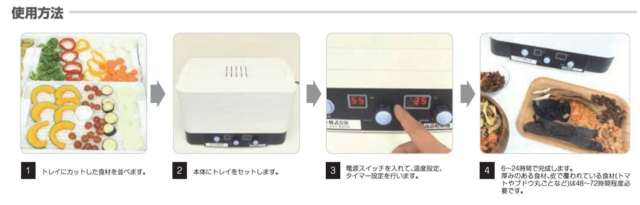 Amazon.co.jp: [ドラミニ] 家庭用食品乾燥機、フードドライヤー｜干し