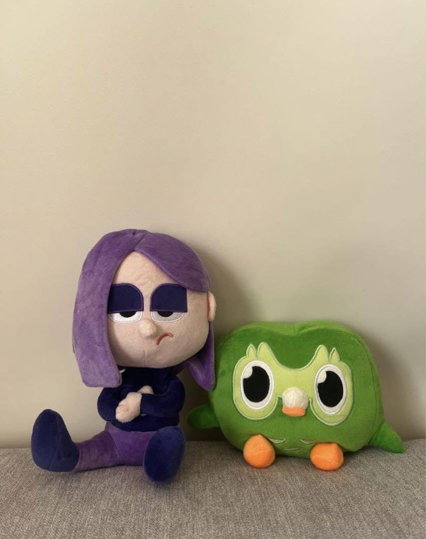 Amazon.co.jp: duolingo ぬいぐるみ デュオリンゴ : おもちゃ