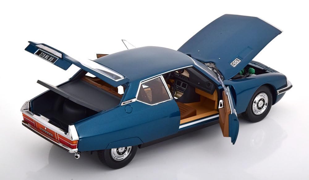 Amazon | norev 1/18 Citroen SM 1972 turquoise-blue シトロエン