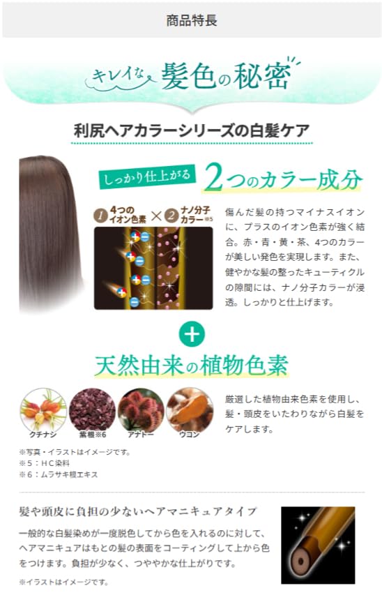 Amazon | Sastty[白髪用] 利尻ヘアカラートリートメント 200g