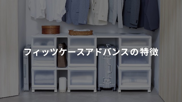 Amazon｜天馬 収納ボックス フィッツケースアドバンス 幅44×奥行74×高