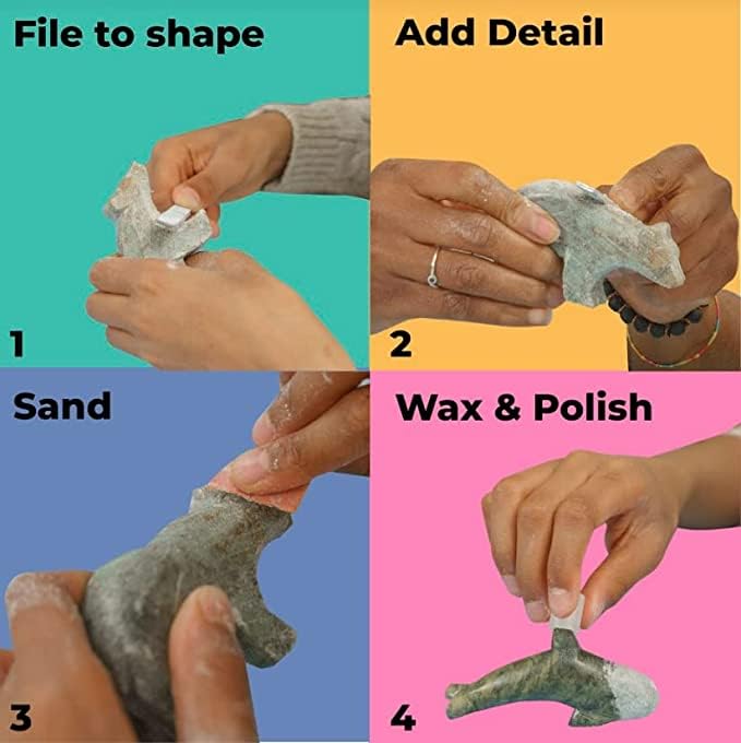 Amazon.co.jp: STUDIOSTONE クリエイティブ シロクマ アラバスター