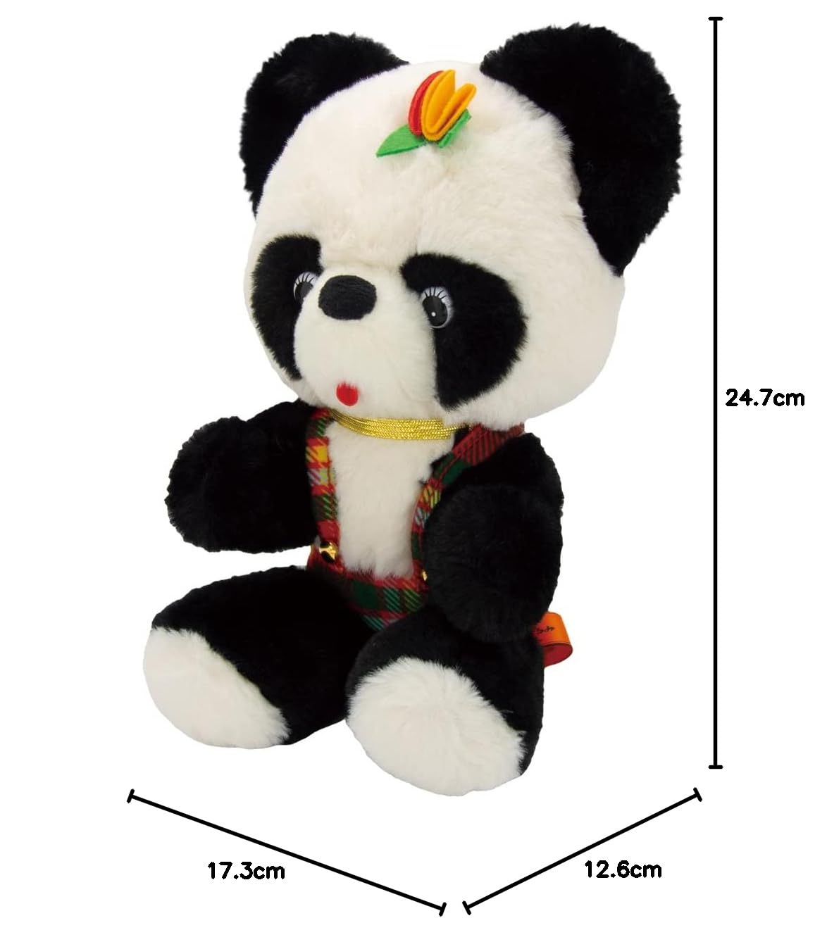 Amazon.co.jp: 吉徳 レトロこれくしょん 座りパンダ ぬいぐるみ 180611