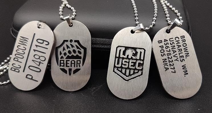 Amazon.co.jp: タルコフ ドッグタグケース カードセットコスプレ 道具