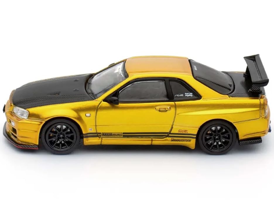 Amazon.com: Inno Models Skyline GT-R (R34) Top Secret RHD (Right