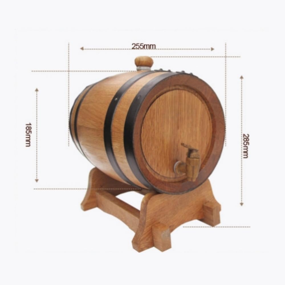 Amazon｜Qobvoeh オークワイン樽 木樽オークオーク樽 木製ワイン樽