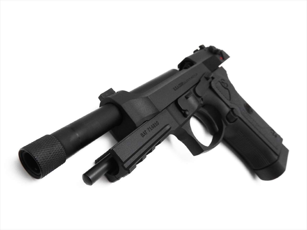 Amazon.co.jp: タニオコバ ガスガン CO2 ガスガン BM-9 ブラック ガス