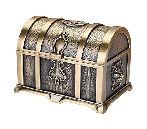 Amazon｜Ansimple アンティーク調 合金製宝箱 合金ボックス ケース