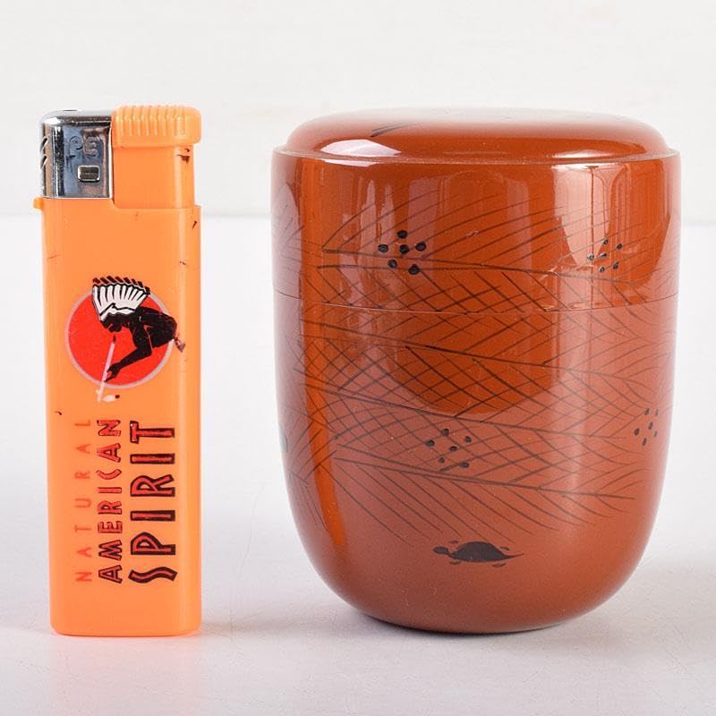 Amazon.co.jp: 茶道具 山中塗 倉山直彦作 玄々斎好 曙棗 共箱 V 7010