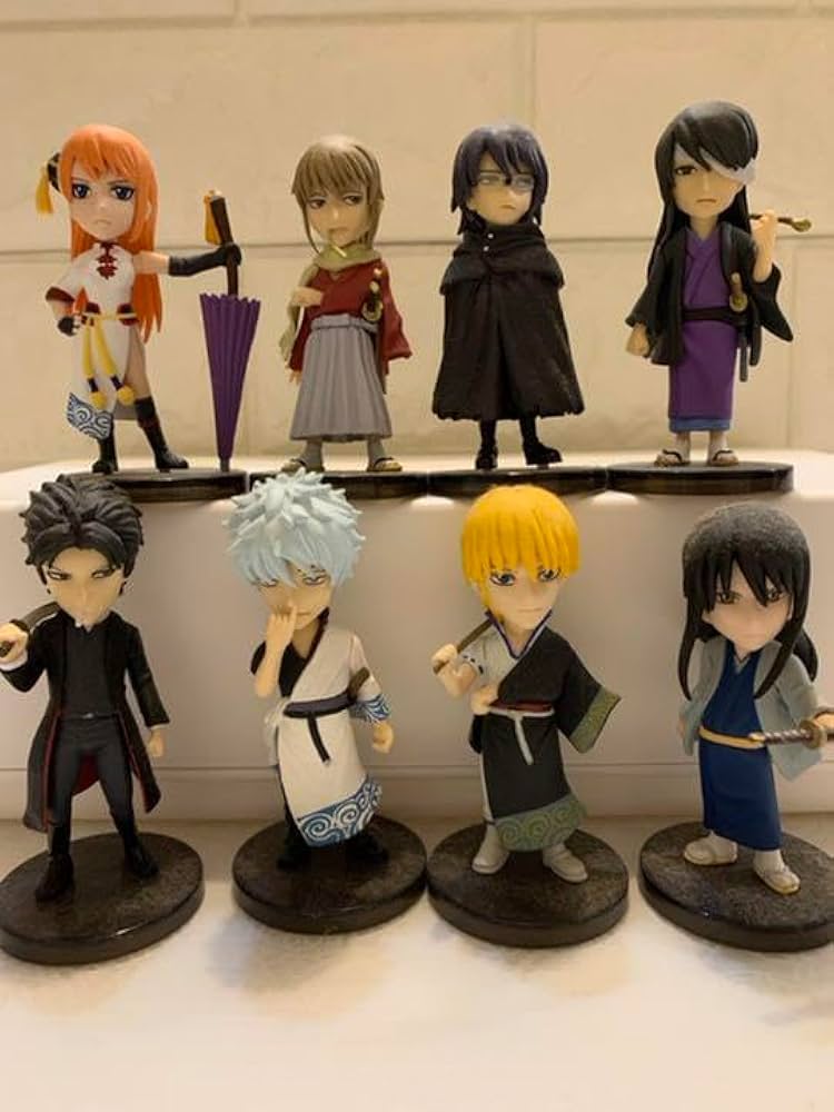 Amazon.co.jp: 銀魂 ワールドコレクタブル フィギュア 8種セット