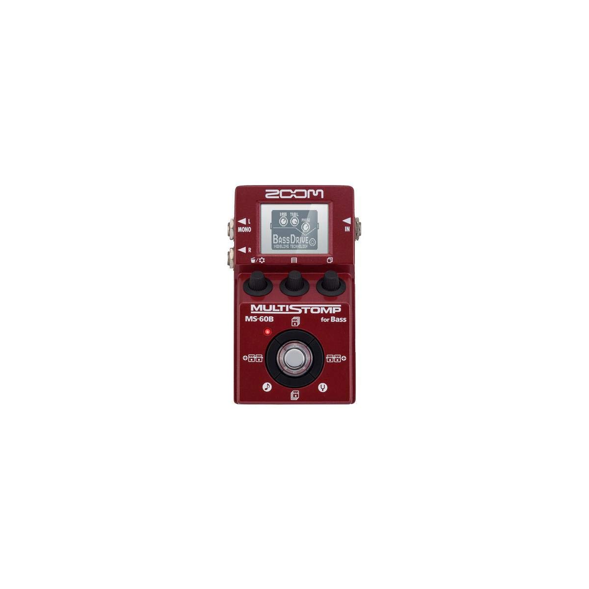Amazon.co.jp: Zoom MS-60B Multi-Stomp Base Pedal (Red) : Musical
