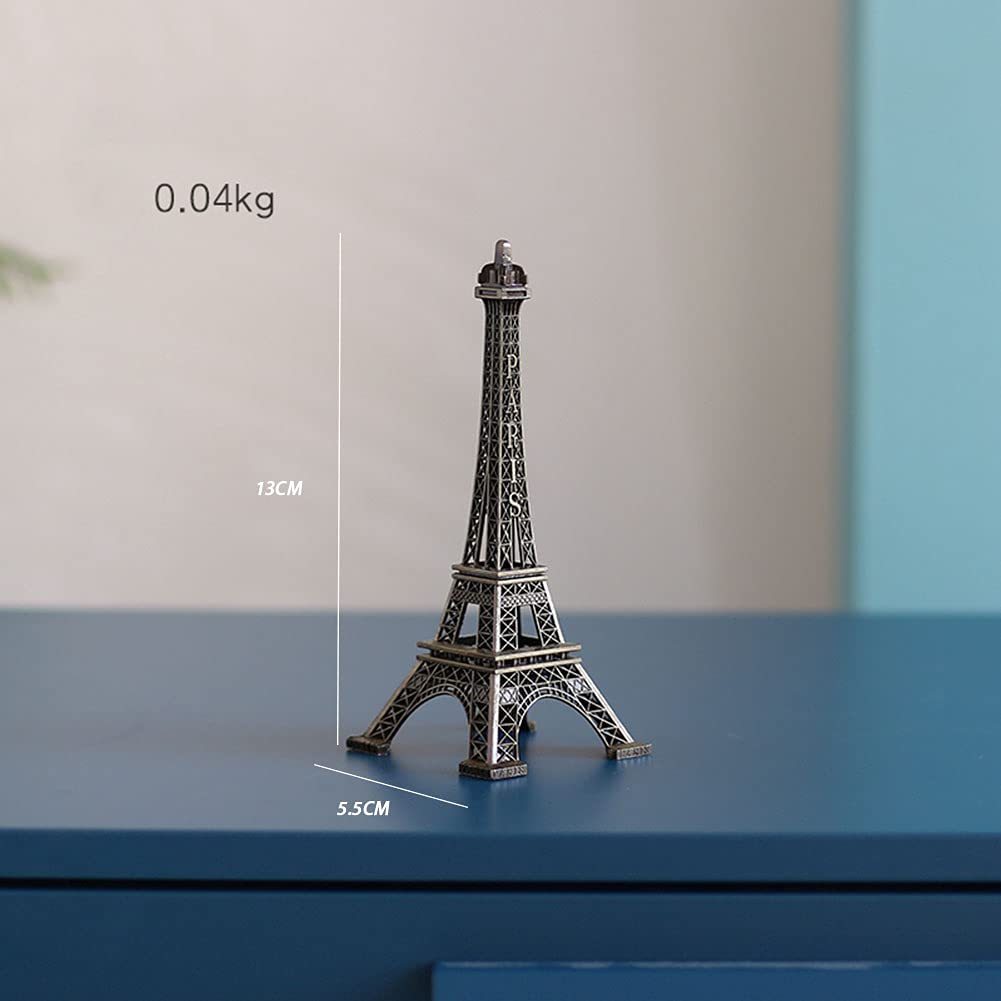 Amazon.co.jp: ミニ エッフェル塔の像、錬鉄製のミニチュア建築モデル