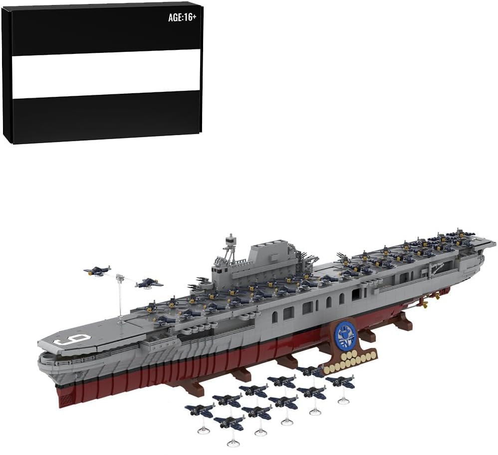 Amazon.co.jp: BrickCraftWorks 軍用戦艦モデルブロックセット MOC