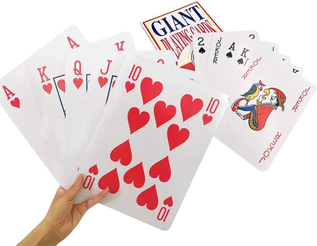 Amazon.co.jp: ANAMI トランプ ビックトランプ 大きい A4サイズ