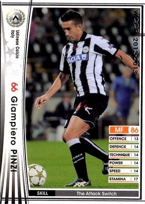 Amazon.co.jp: WCCF/12-13/252/ウディネーゼ・カルチョ/ジャンピエロ