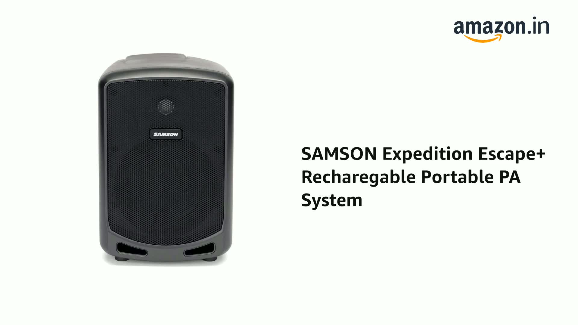 Samson Expedition Escape Plus Rechargeable Speaker System with