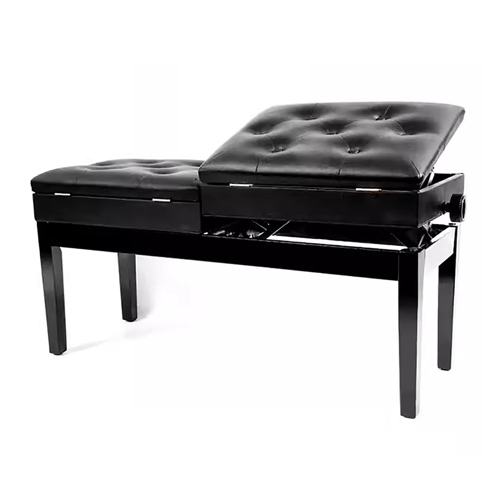 Amazon.co.jp: ピアノ 椅子 高さ調整可能 2人掛け 楽譜収納付き 高低