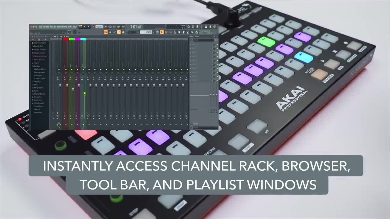 Amazon.co.jp: Akai Professional USB MIDIコントローラー FL Studio用
