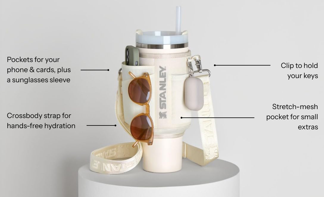 Amazon.com : Stanley All Day 40 oz Quencher Carry-All | Crossbody