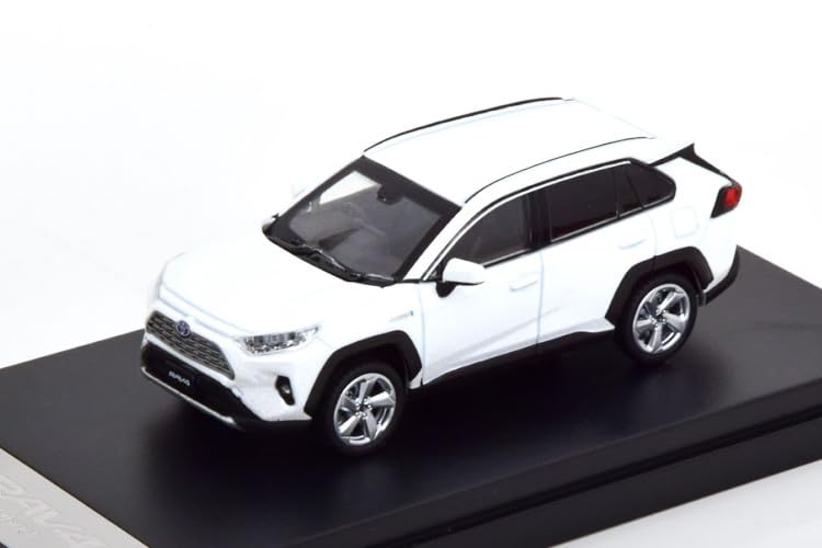 Amazon | LCD Models 1/64 トヨタ RAV4 ハイブリッド ホワイト