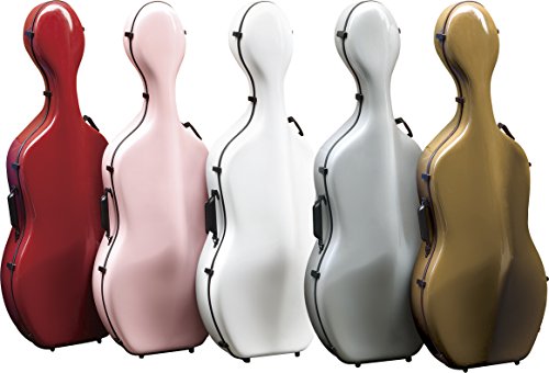 Amazon | 【Fiumebianca/フューメビアンカ】チェロケース (シルバー