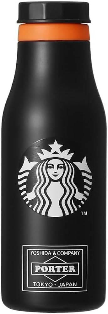Amazon｜スターバックス PORTER ステンレスロゴボトル ブラック 473ml