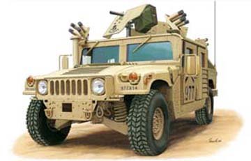 Amazon | ブロンコモデル 1/35 M1114ハンビー装甲武装戦闘車輌