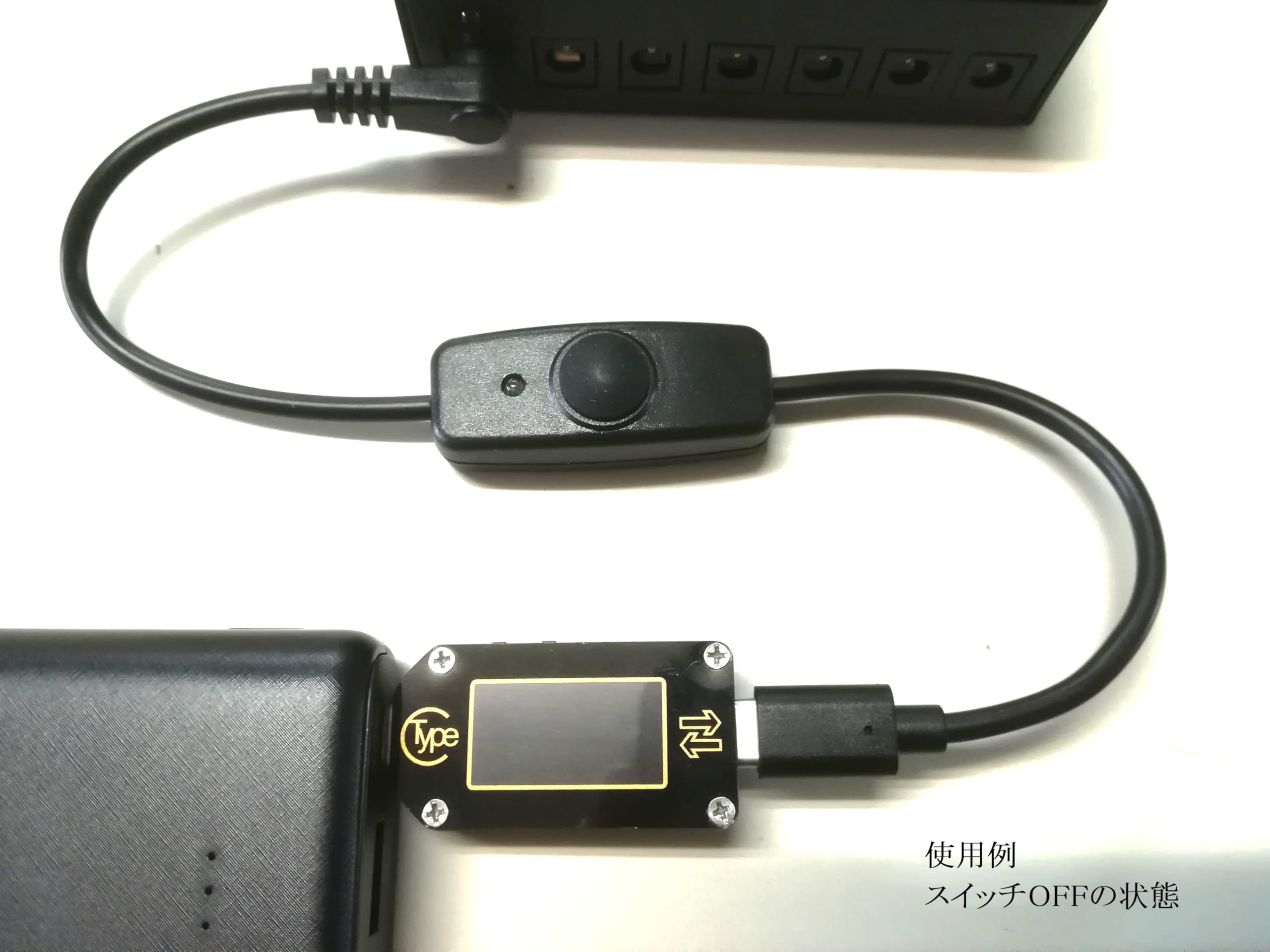 Amazon.co.jp: スイッチ付きエフェクター 電源 USB Type-C PDトリガー
