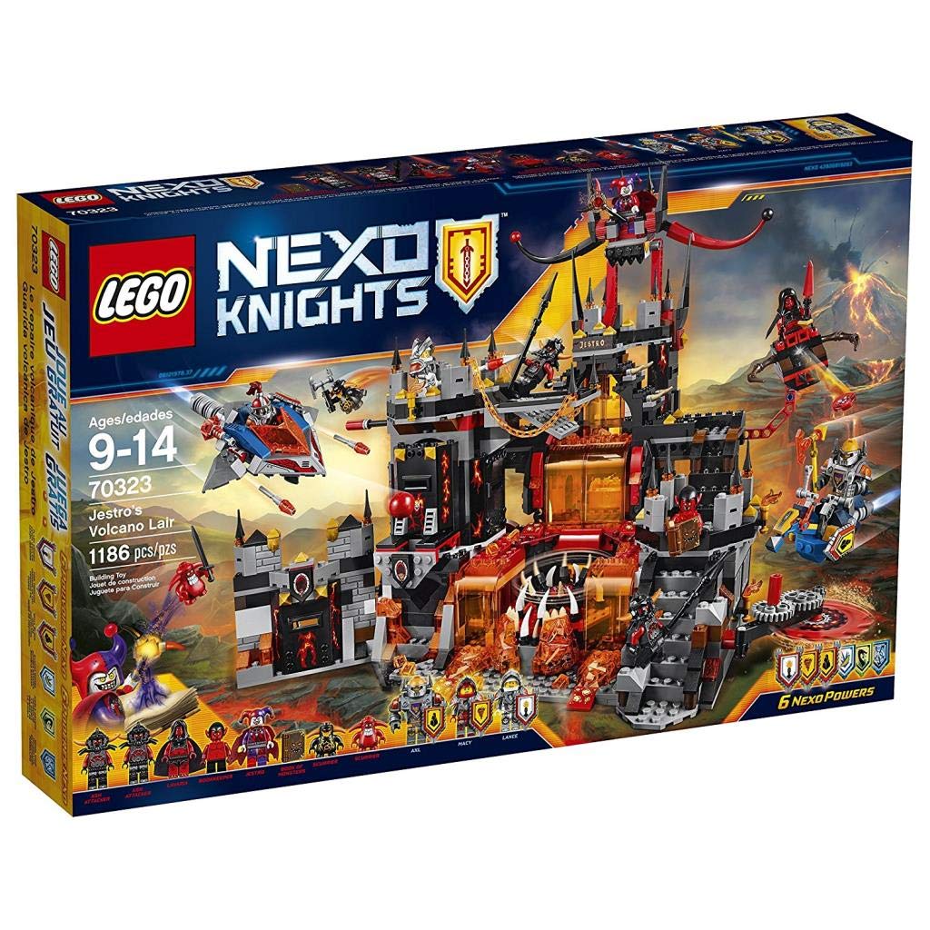 LEGO 70323 Nexo Knights Jestro's Volcano Lair Construction Set by