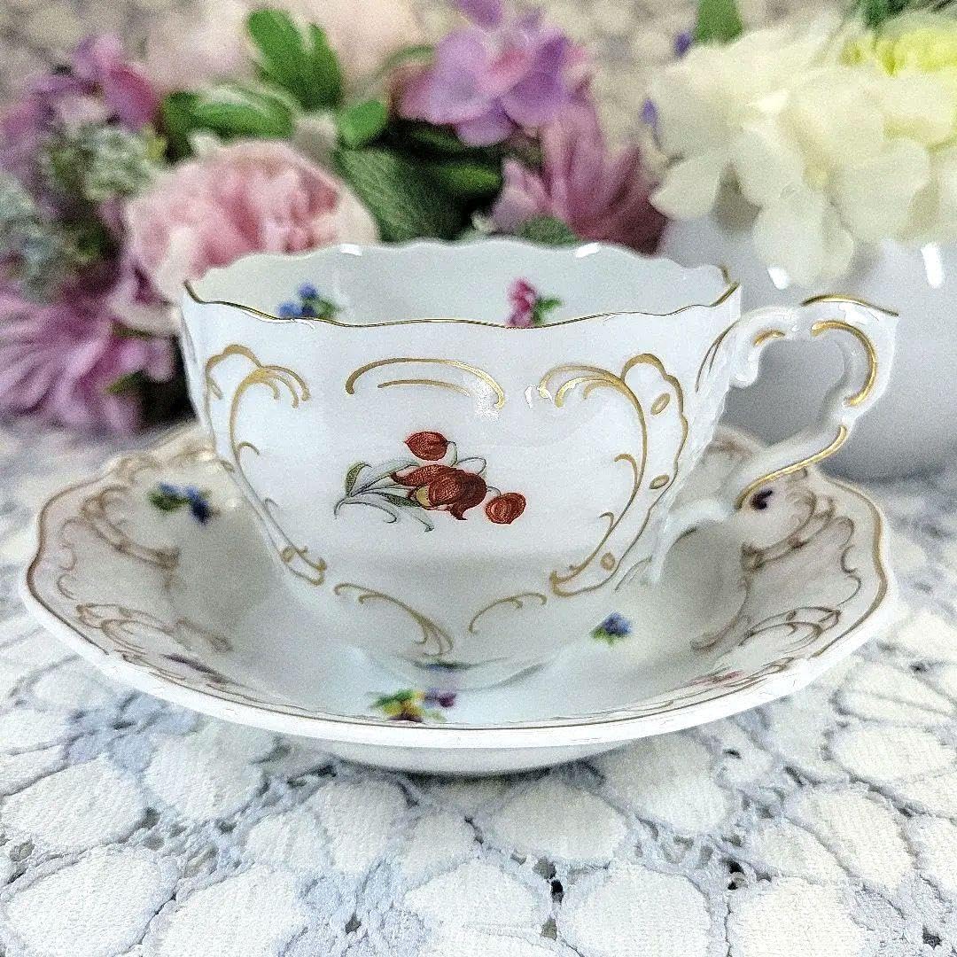 Amazon.co.jp: ドイツリンドナーベルサイユカップ&ソーサ1客。NO2