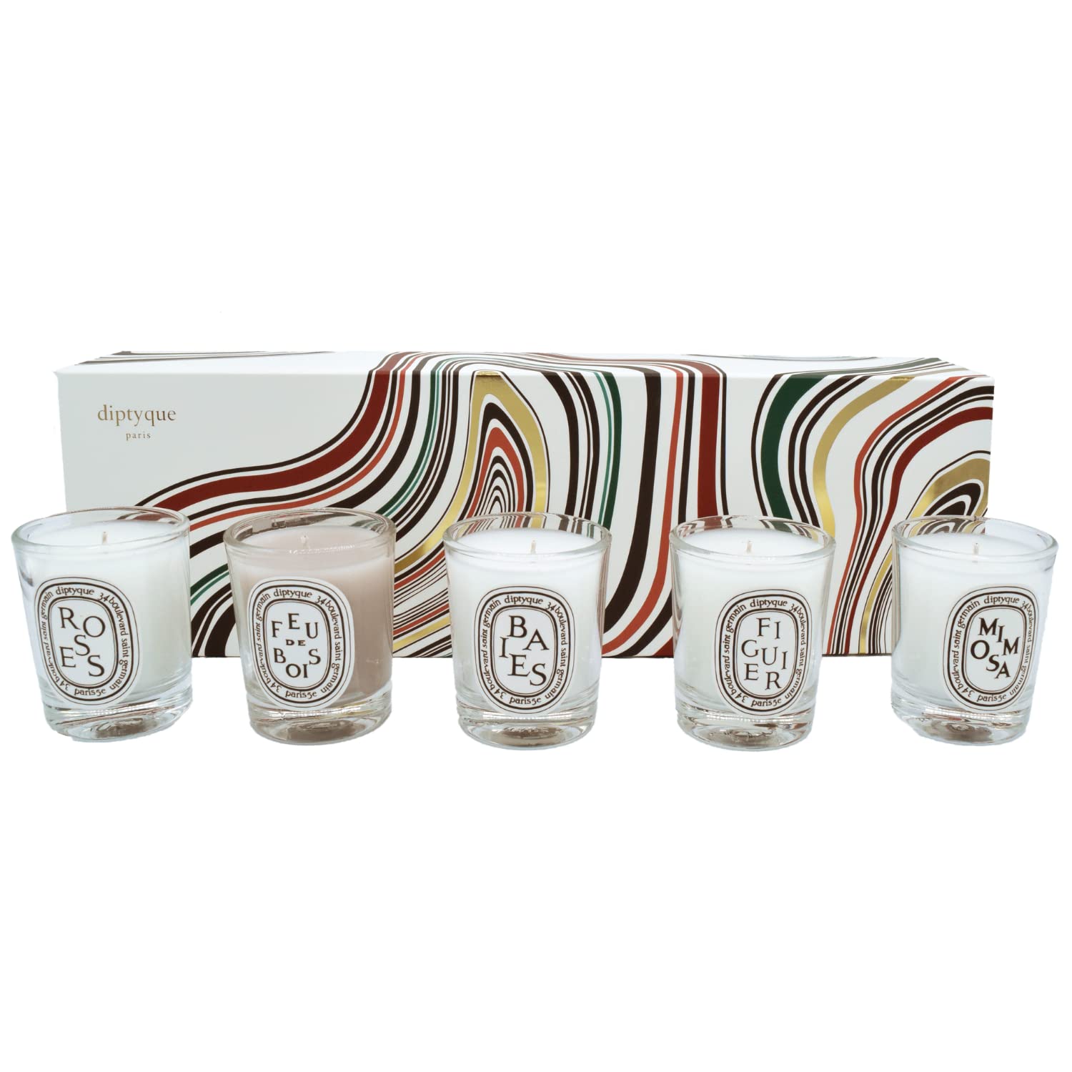 Amazon.co.jp: Diptyque 5個セット ホームアロマテラピーワックス