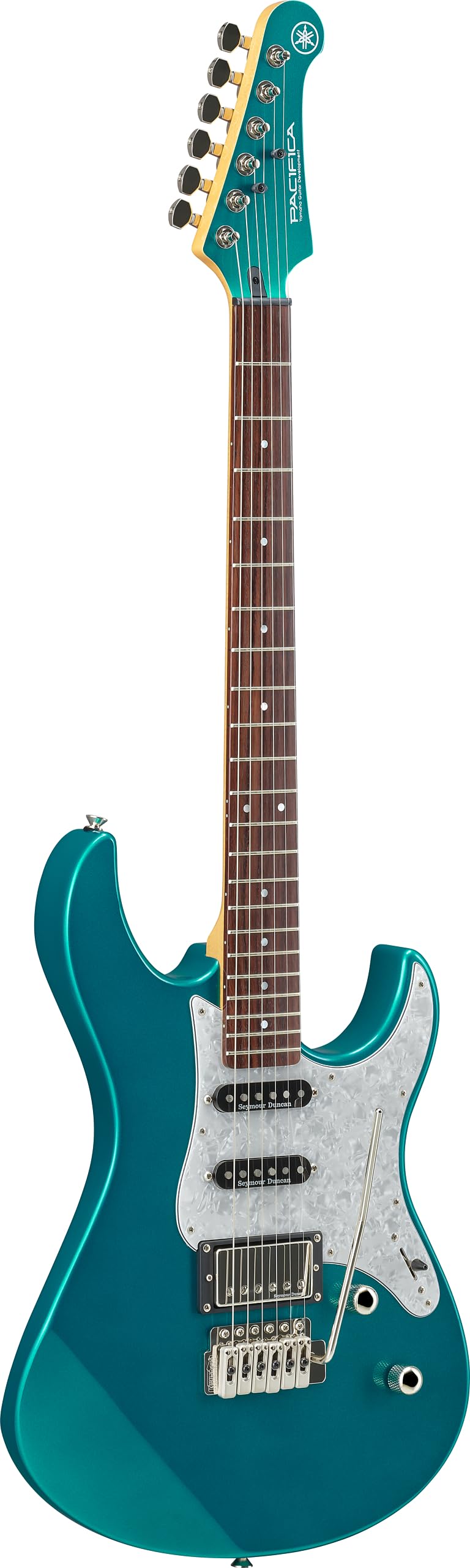 Amazon.com: Yamaha Pacifica PAC612VIIX Electric Guitar; Teal Green