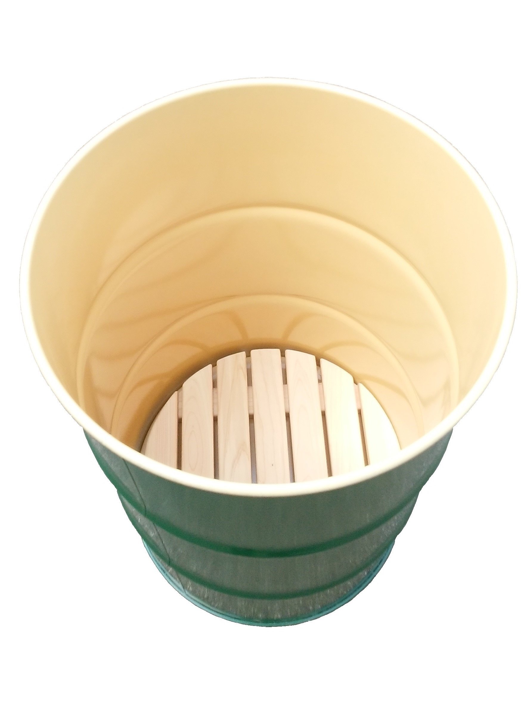 Amazon.co.jp: ドラム缶風呂セット 鋼製ドラム缶・新品檜すのこ(風呂