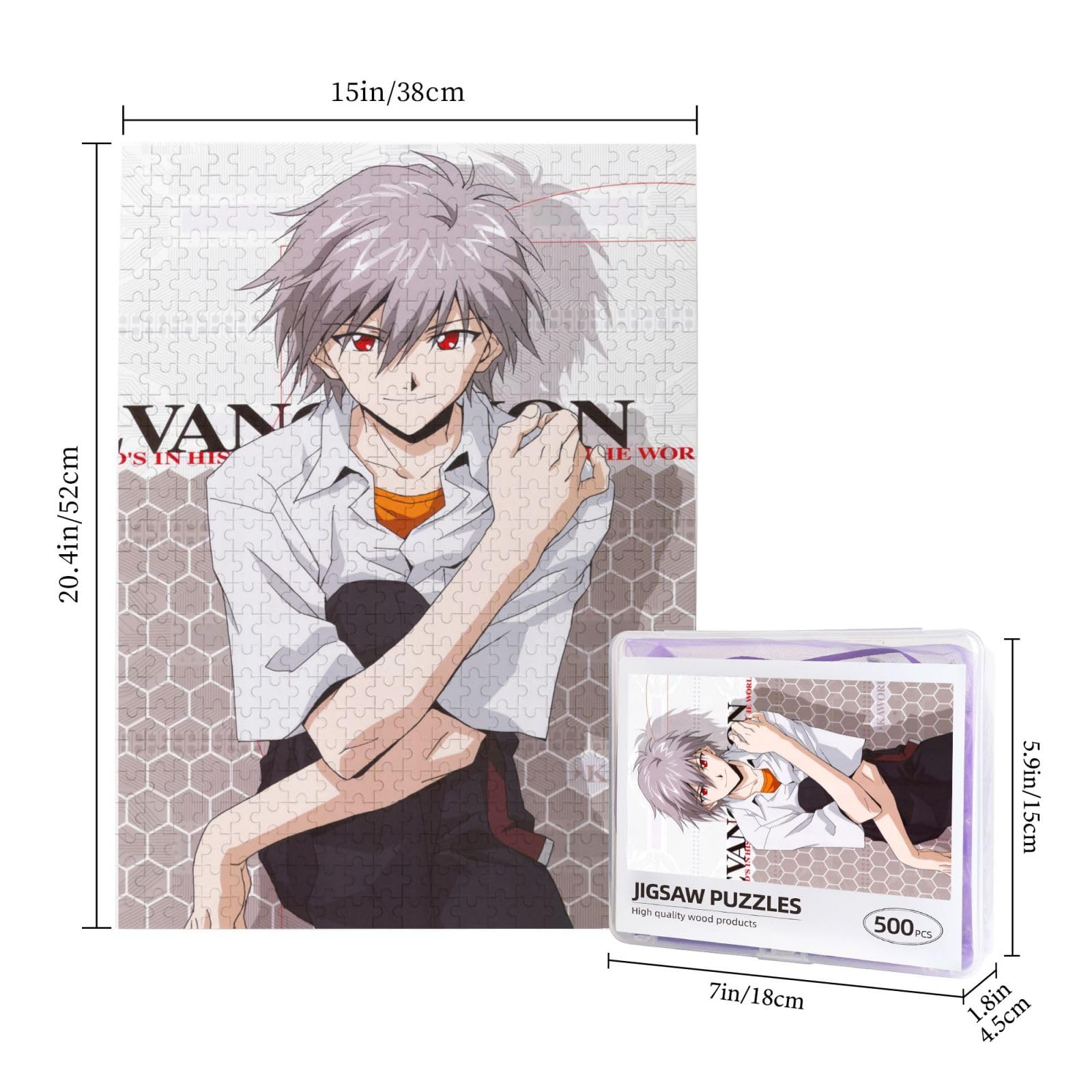 Amazon.co.jp: ジグソーパズル 新世紀エヴァンゲリオン 渚カヲル Eva