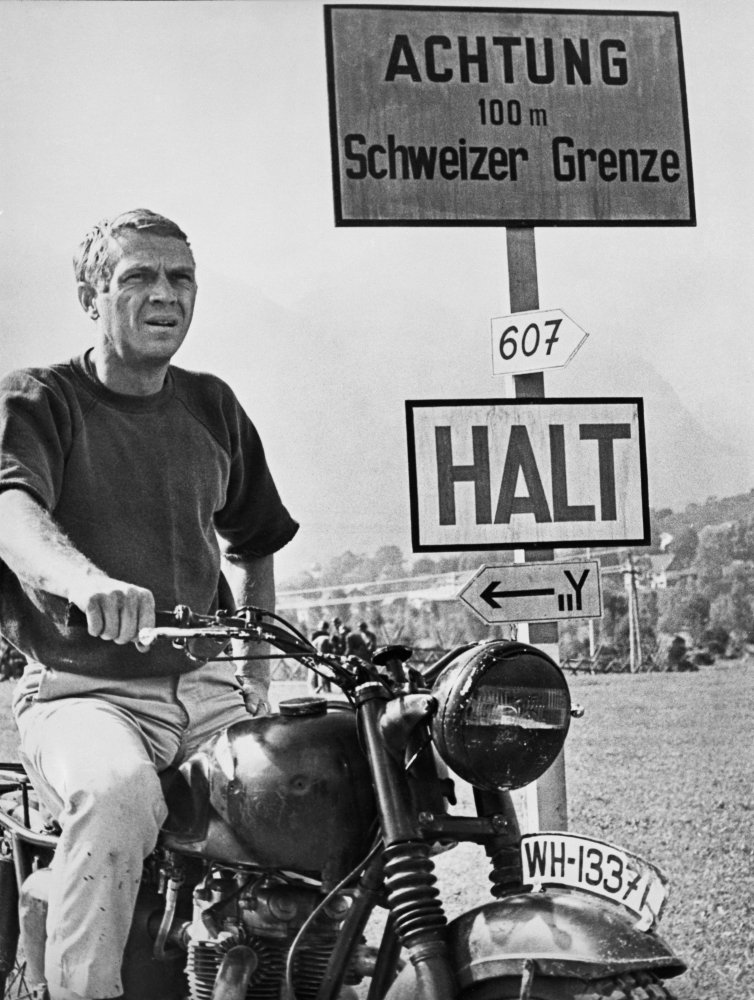 Amazon.co.jp: スティーブ・マックイーン オートバイの大脱走からの