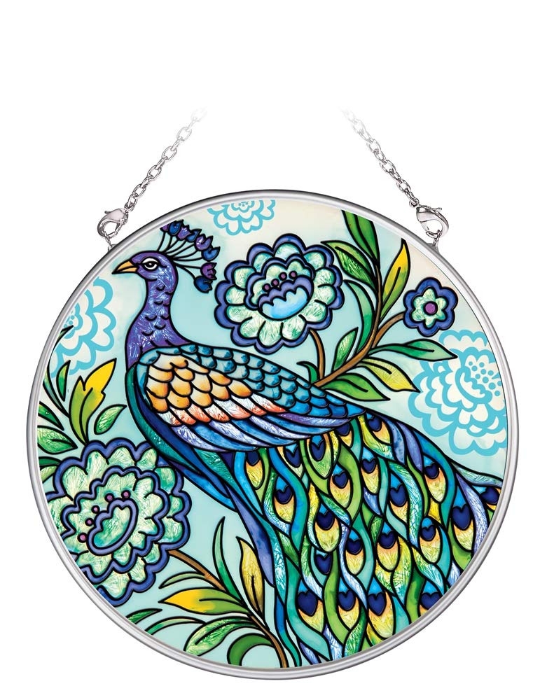 Amazon.co.jp: アミア スタジオ サンキャッチャー ステンドグラス風