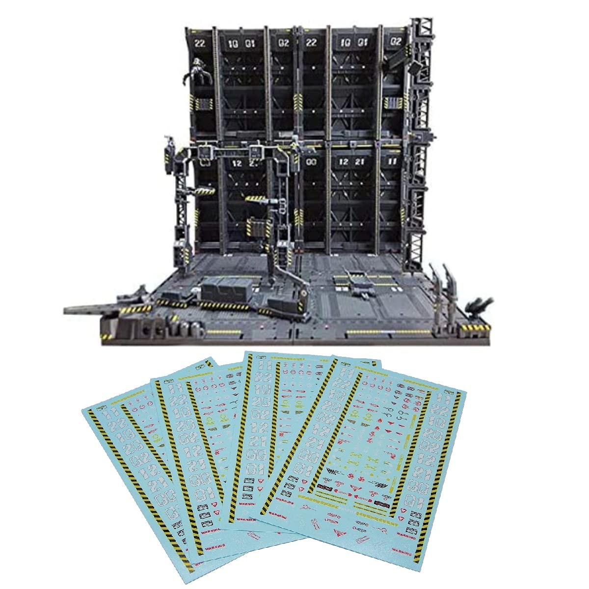 Amazon | (UME-STAR) ガンプラ プラモデル ジオラマベース 格納庫 模型