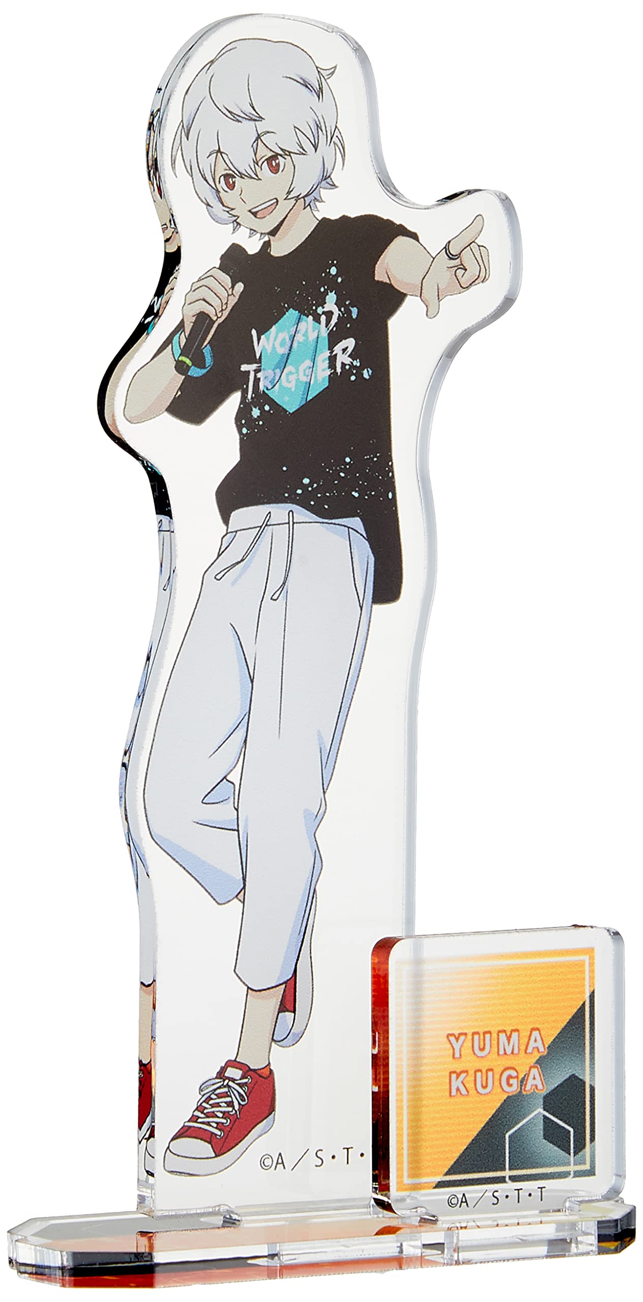 Amazon.co.jp: ワールドトリガー 空閑遊真 バンド アクリルスタンド