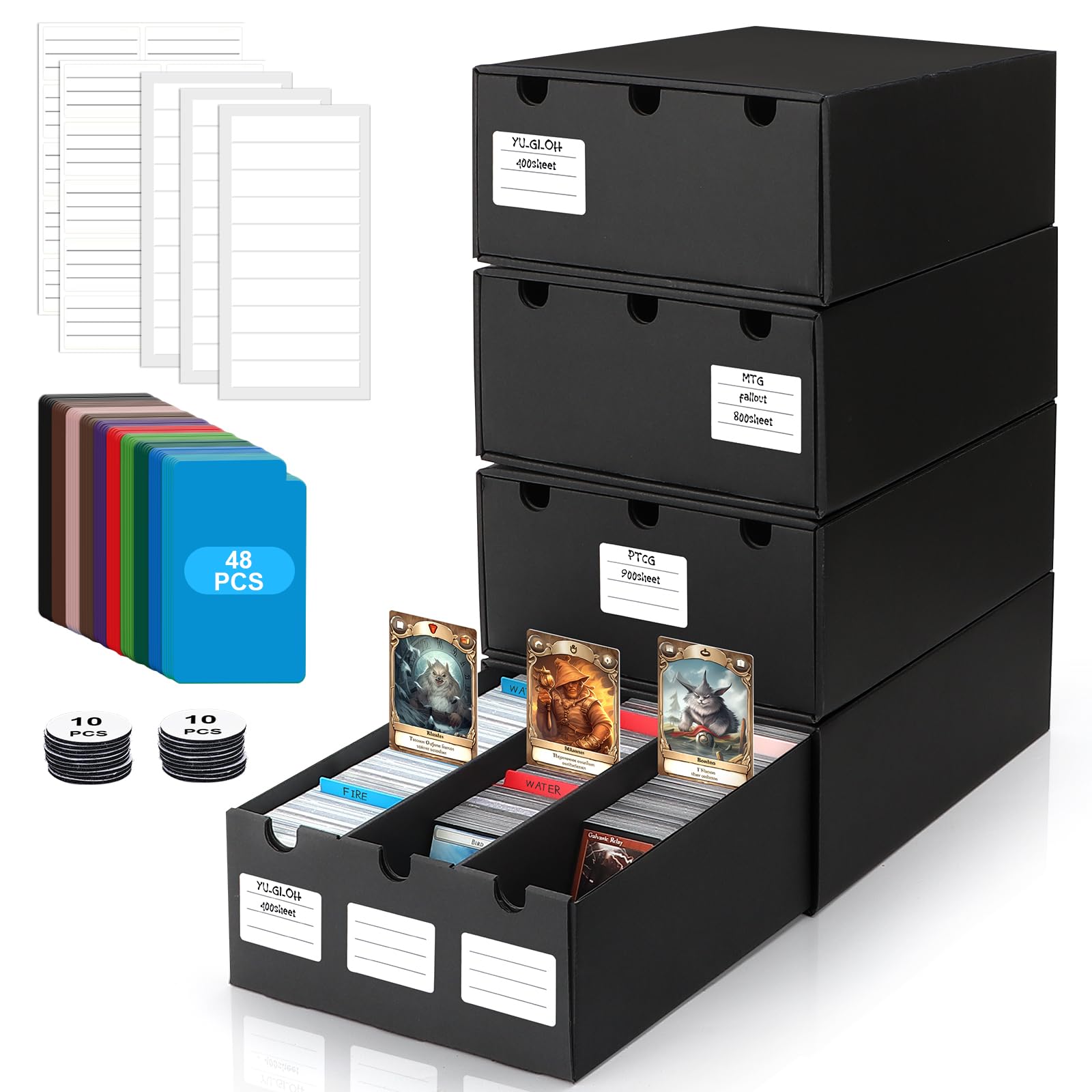 Amazon.com: Trading Card Storage Box,18000+ Cardboard Storage Box