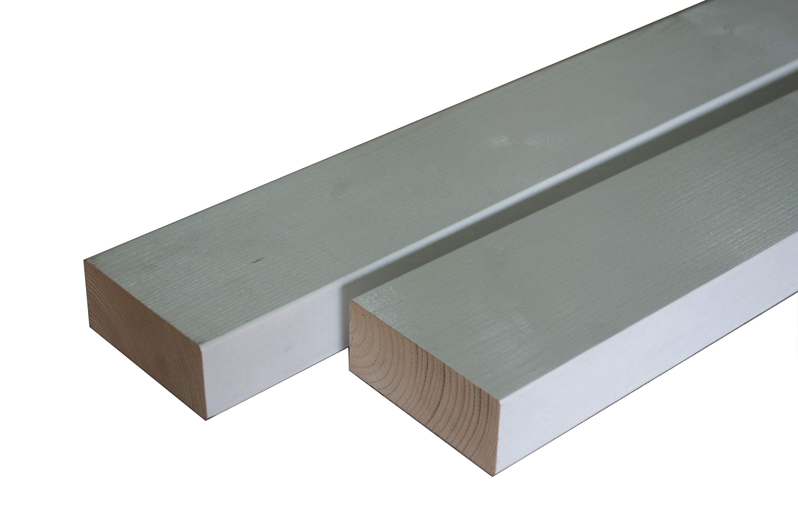 Amazon | ☆2本セット☆ ホワイト塗装済みツーバイフォー材【240センチ