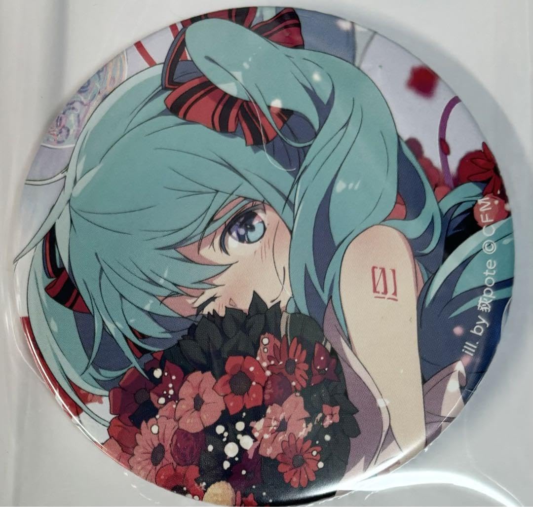 初音ミク 荻pote 缶バッジ ムービック 【公式通販】